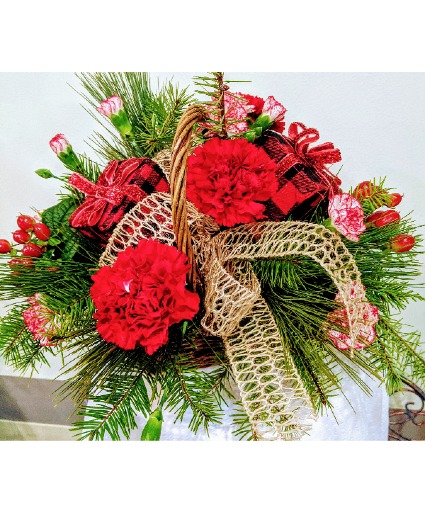 Country Christmas  Basket