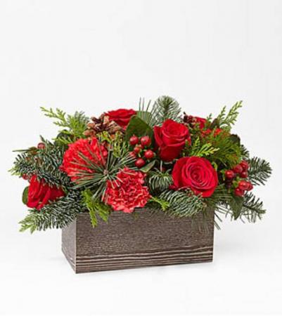 Country Christmas Winter Bouquet