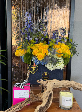 Country Jean Box Floral  