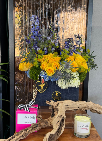 Country Jean Box Floral  