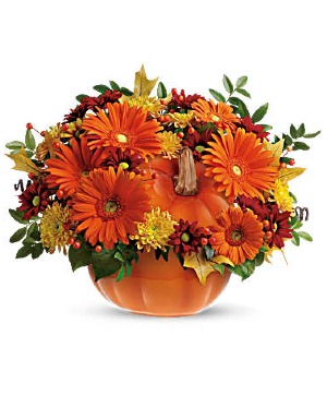 COUNTRY PUMPKIN centerpiece
