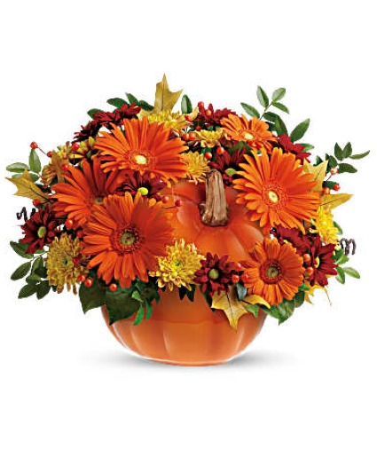 COUNTRY PUMPKIN centerpiece