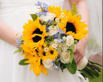 Country Romantic hand tied Bouquet