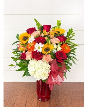 Country Sunshine Fresh Arrangement 