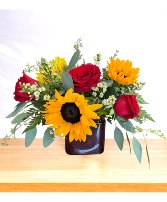 Country Sunshine Vase Arrangement