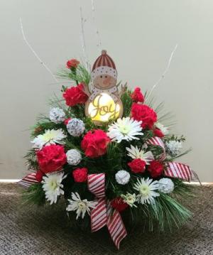 Country Time Winter FHF-C64 Fresh Flower Arrangement (Local Delivery Only)
