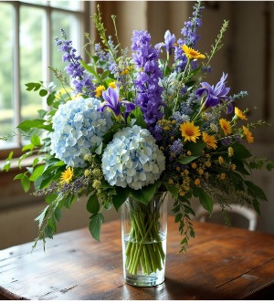 Countryside Charm Enchanted Design Vase