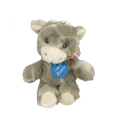 Cow Baby Rattle - 6.5" Add-On 