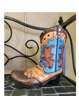 Cowboy Boot Bank 