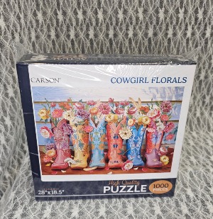 Cowgirl Florals Puzzle 