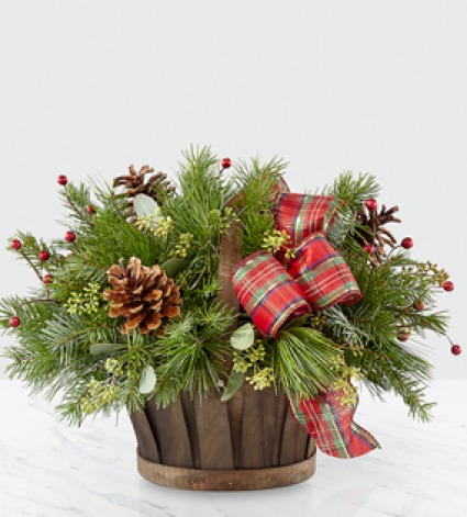 Cozy  Basket arrangement  