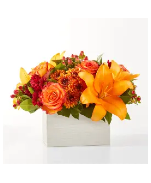 cozy fall centerpiece Floral Design
