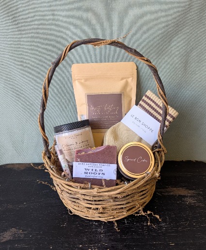 Cozy Fall Gift Basket 