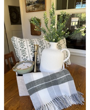 Cozy Home Gift Basket 