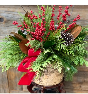 Cozy Pinecone Accents  Arrangement