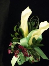 CR-4 Calla Lily Corsage Corsage-Wrist