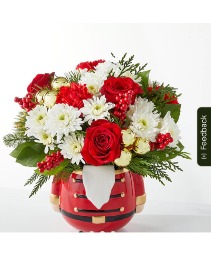Cracker Christmas Arrangament  