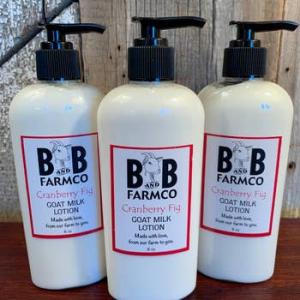 Cranberry Fig  Goat Milk Lotion
