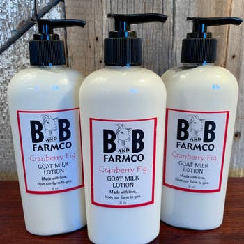 Cranberry Fig  Goat Milk Lotion
