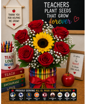 Crayons of Gratitude Teacher Appreciation Week
