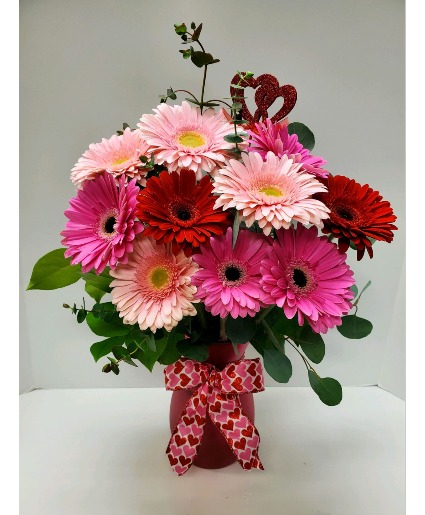 Crazy Daisy Vase Arrangement