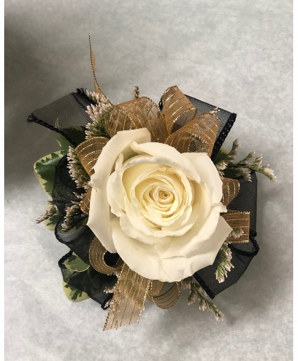 cream, black & Gold 