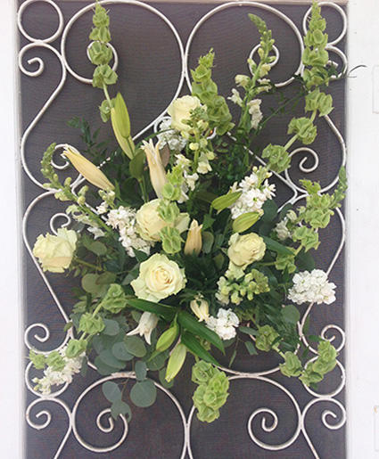 Cream & Captivating Hanging Arrangement
