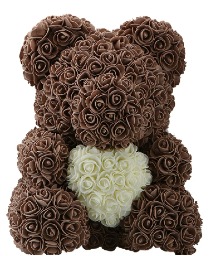  Rose Bear with Heart  