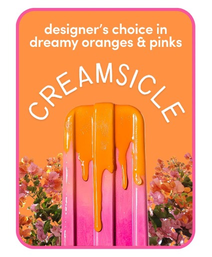 Creamsicle - Designer's Choice Flower Arrangement
