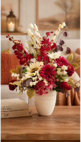 Crimson Beauty Permanent Arrangement