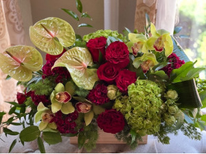 Crimson Blooms 