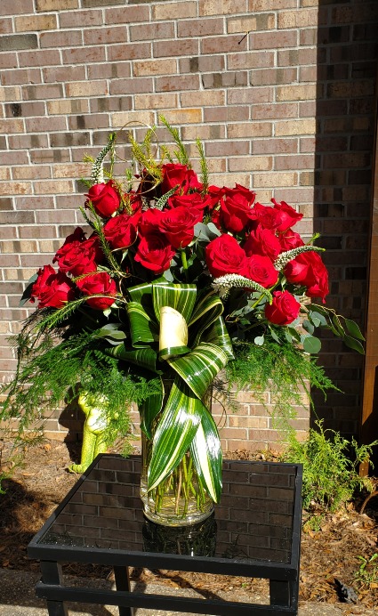 An Everlasting Love Rose arrangement