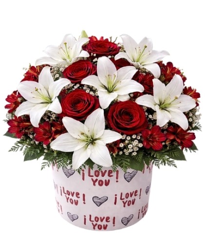 Crimson Lily Love 