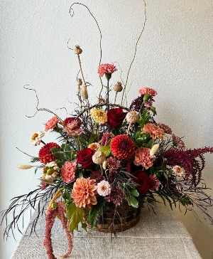 Crimson Crush Basket 