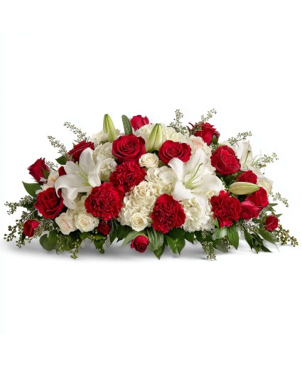 Crimson Snow  Arrangement