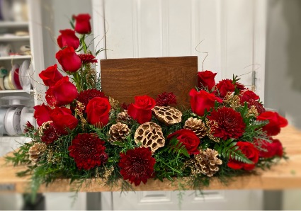 Crimson Tribute - Urn Not Included Cremation 