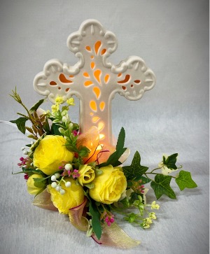 Ceramic Cross light  