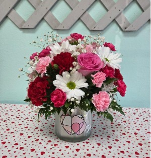 Cross My Heart Bouquet Anniversay/Love