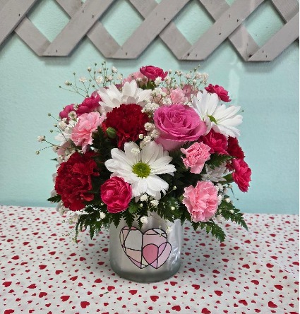 Cross My Heart Bouquet Anniversay/Love