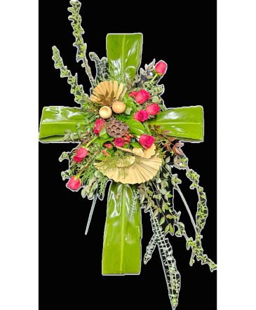 Cross Spray  in Kilgore, TX | Bloomtown Flowers & Gifts Kilgore