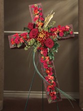 CROSS STANDING SPRAY  ARRANGEMENT 