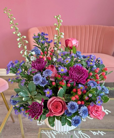 Crown Jewel Urn Arrangement in Trenton, ON | Designs by Alexis Rose