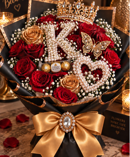 Crowned in Love Call Us for Faster Service & Daily Specials: (915) 303-8500 Text Us to Order Anytime: (915) 505-3708 Your trusted source for Flowers & Delivery in El Paso TX 