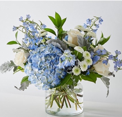 Crystal Blooms  Vase
