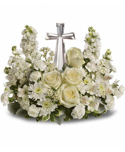 CRYSTAL CROSS ARRANGEMENT 