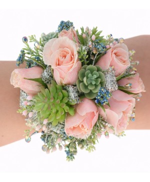Crystal Garden Prom Corsage