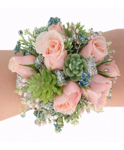 Crystal Garden Prom Corsage