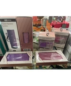 Crystal Speaker, Crystal Power Bank, Crystal Charg 