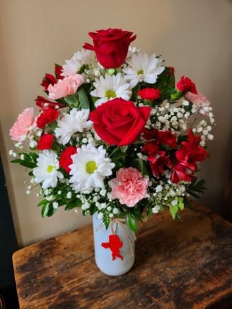 CUPID MASON JAR  