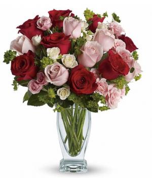 Cupid's Arrangement with Roses Bouquet
